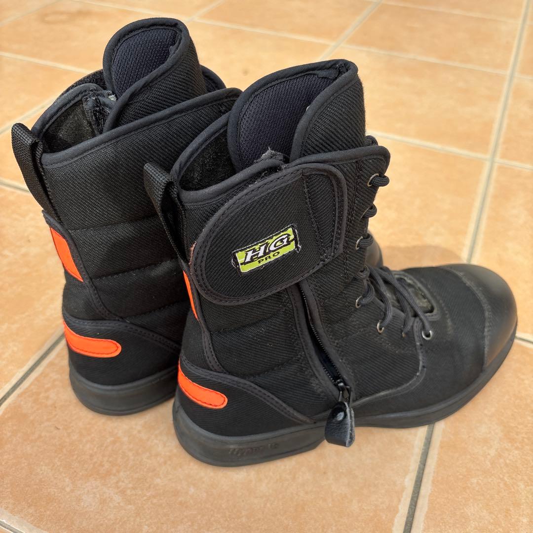 三益消防機材製 HG-PRO ハイグリップ布製編み上げ靴 消防 救助 - メルカリ