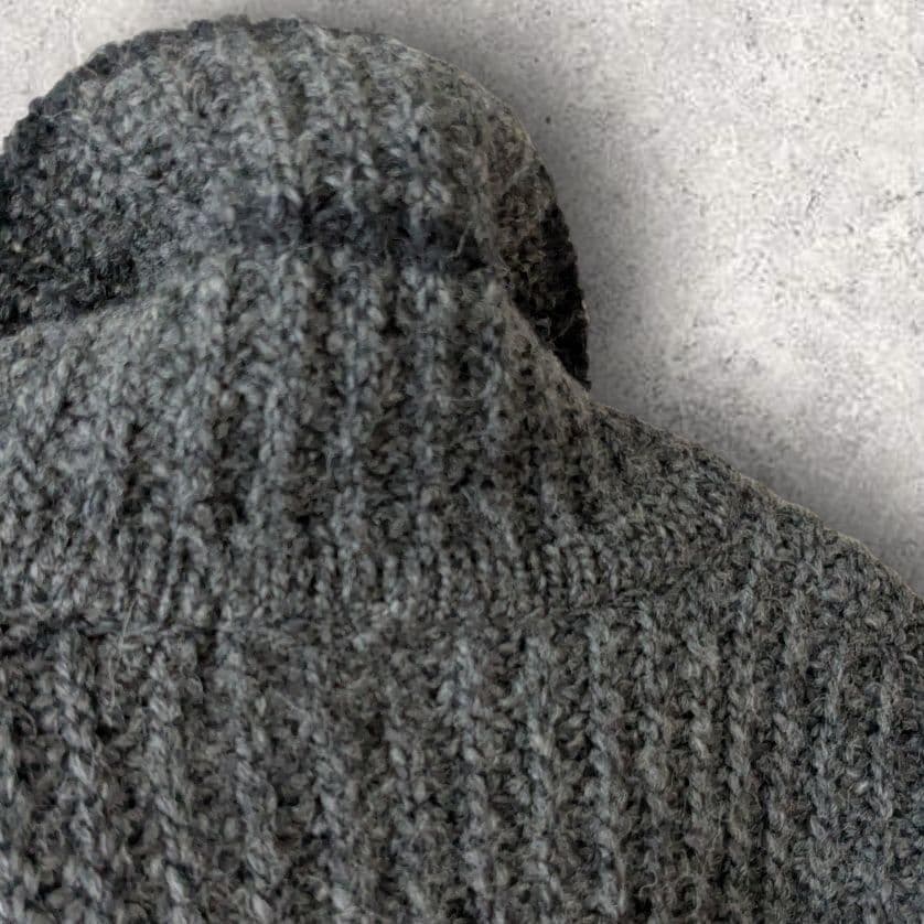 70s ブルックスブラザーズ アイルランド製 黒タグ セーター ウール XL