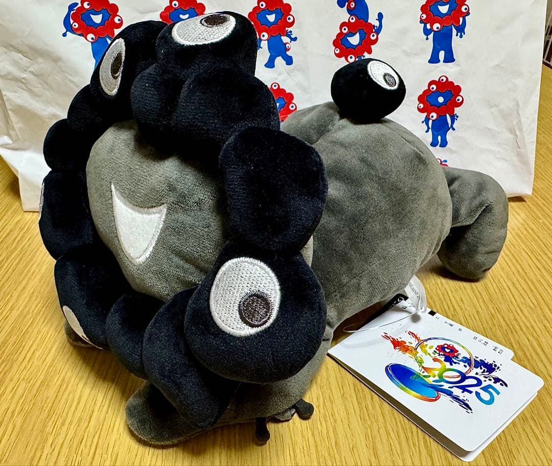 万博 EXPO2025黒ミャク ミャク 這い型Mサイズ ハイハイ - メルカリ