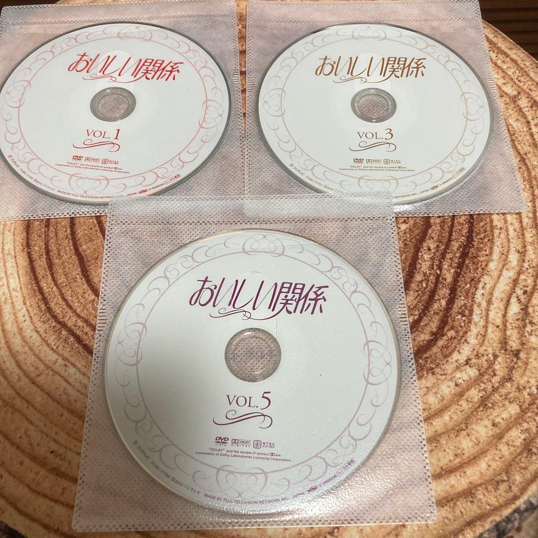 おいしい関係 DVD 全6巻 中山美穂主演 レンタル版 - メルカリ