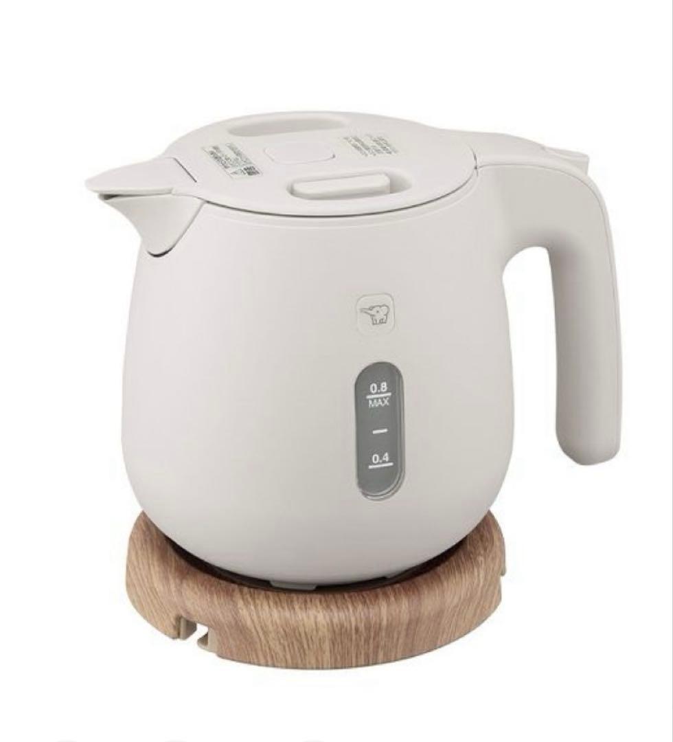 象印 CK-SA08-HZ サンドグレー 電気ケトル 0.8L