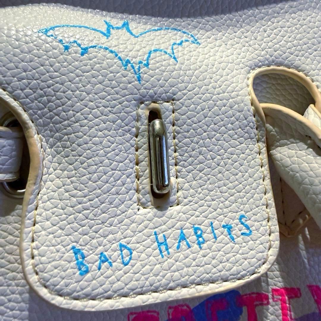 タグ付き未使用品】 ゲルニカ ペイントハンドバッグ ホワイト