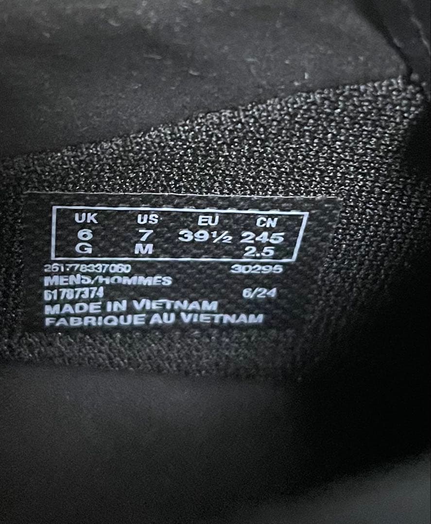 Clarks Wallabees ブラック モカシン　24.5cm