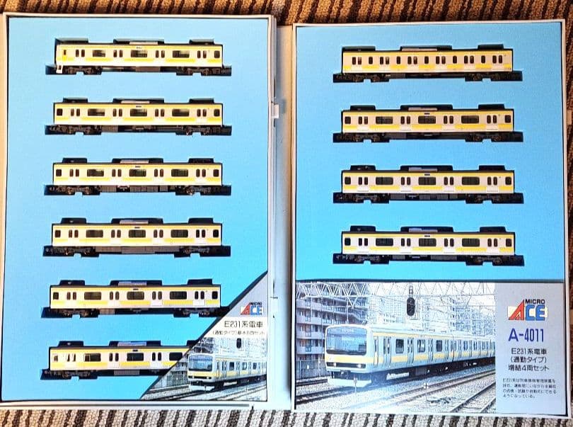 マイクロエース E231系 総武線 基本・増結 10両フル編成 ジャンク品 Yahoo!オークション -「e231系 総武」(Nゲージ) (鉄道模型)の落札相場