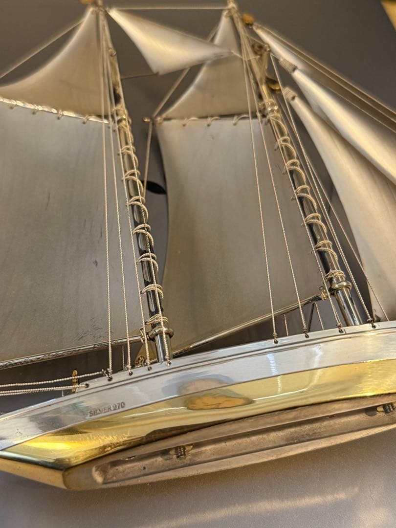 武比古 銀製 純銀 ヨット SILVER 970 214~215g - メルカリ