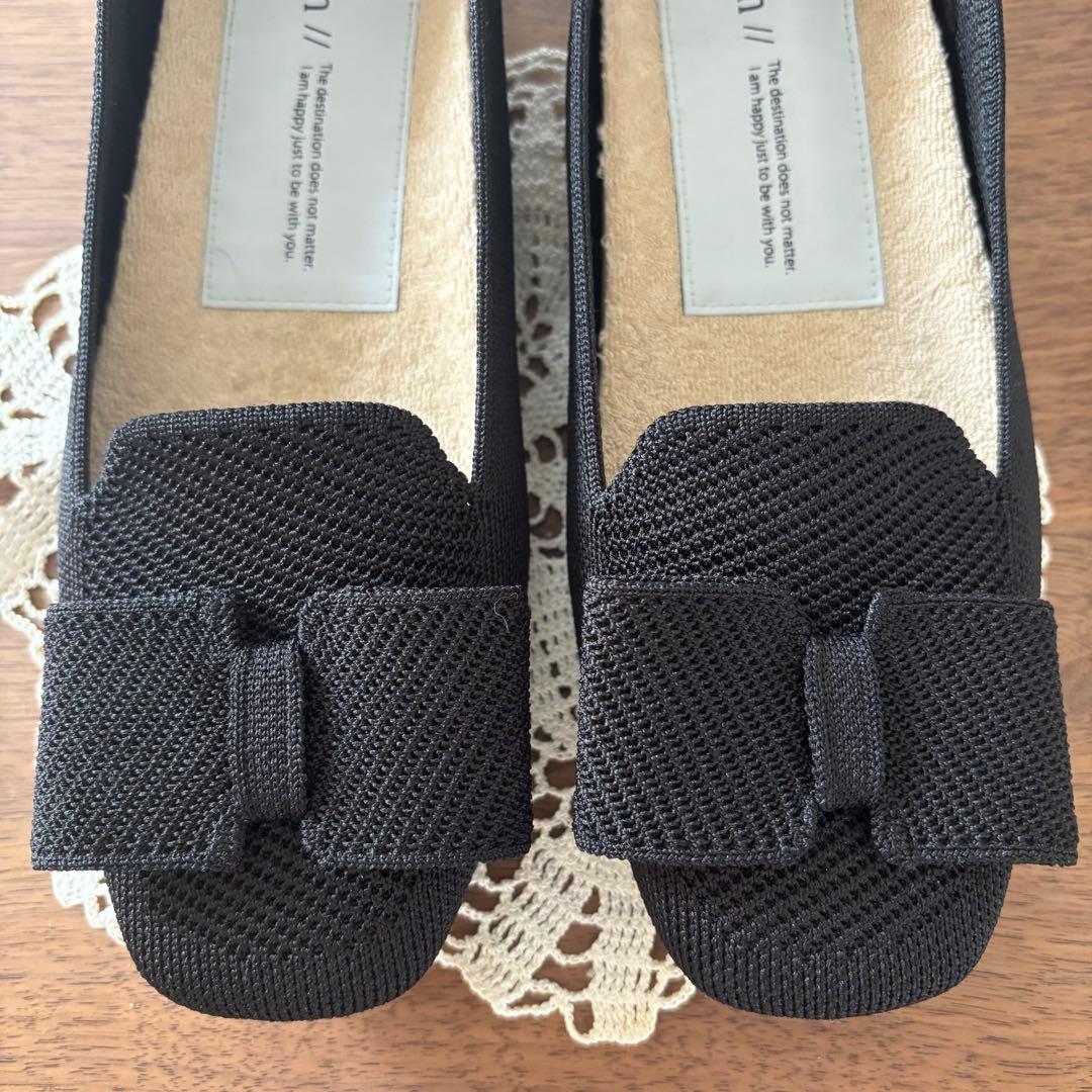 Offen オッフエン　square-RIBBON / BLACK 38 square-RIBBON / BLACK | Offen