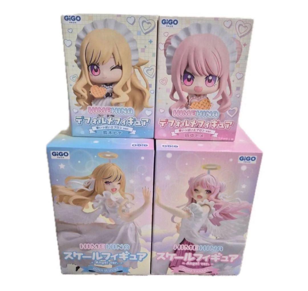 HIMEHINA 鈴木ヒナ 田中ヒメ　フィギュア　セット VTuberの田中ヒメさんと鈴木ヒナさんがフィギュア化。12月に発売予定