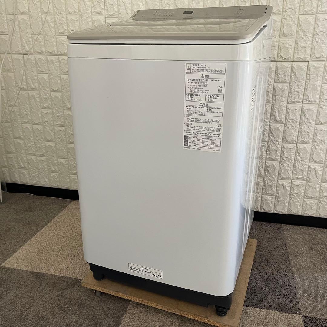 東京23区配送無料✨縦型洗濯機 パナソニック NA-FA8H2 2023年製