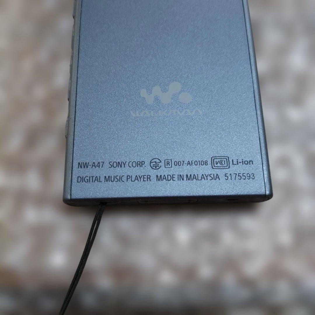 ソニーウォークマン NW−A47 管理ナンバー760 - メルカリ