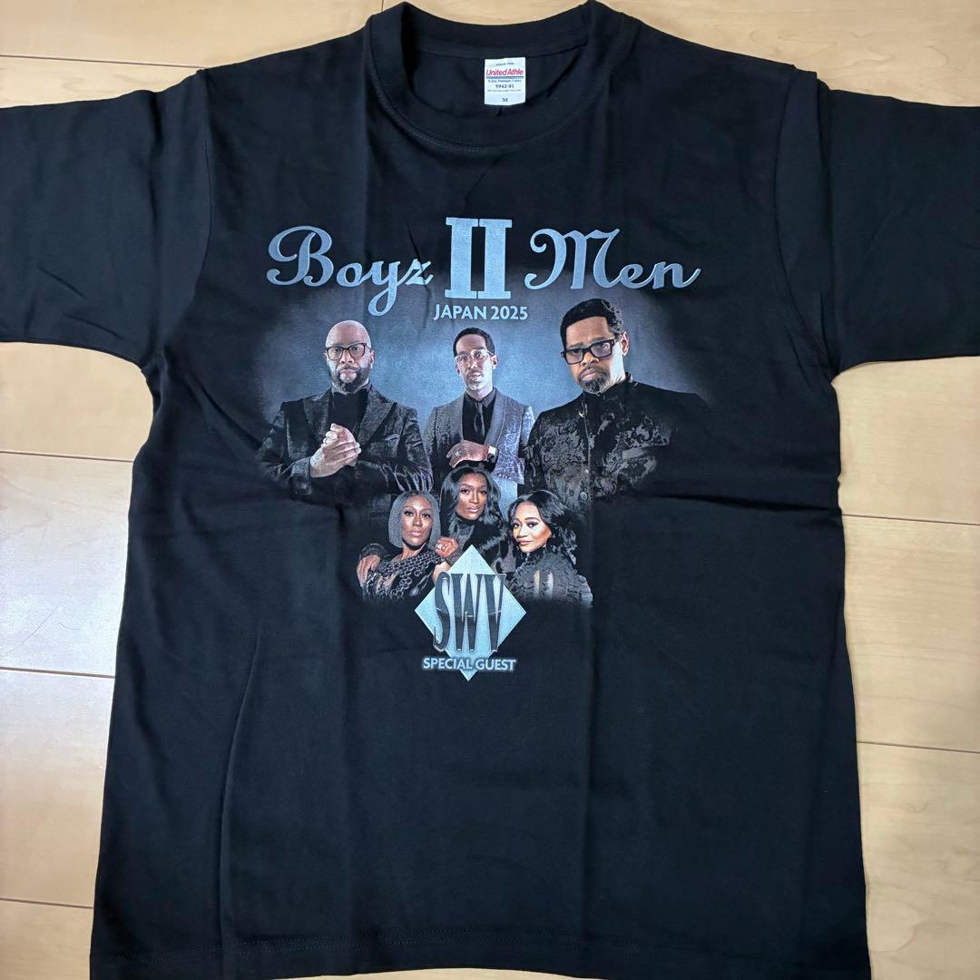 最終値下げ！BOYZ II MEN & SWVのコラボレーションTシャツ - メルカリ