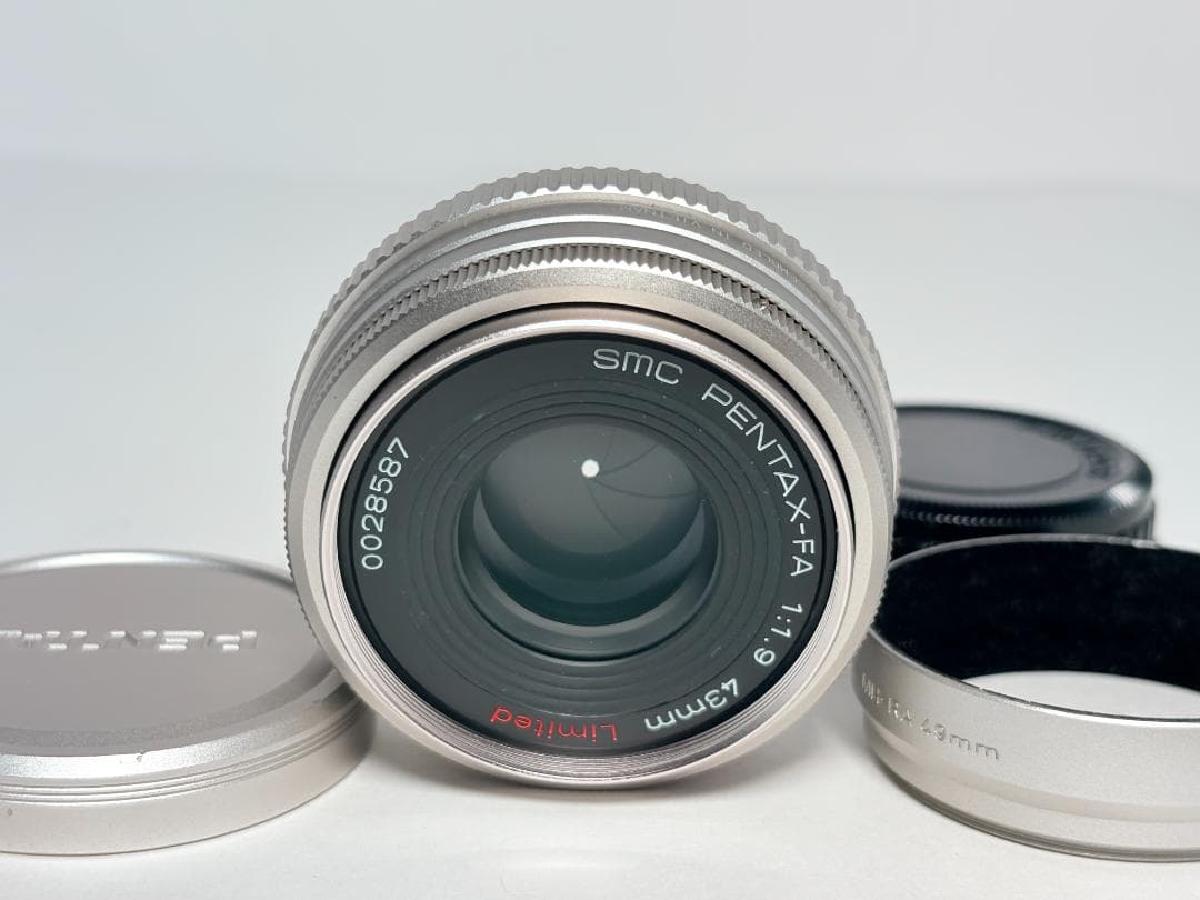 ペンタックス smc PENTAX-FA 43mm F1.9 Limited シルバーのsmc PENTAX-FA 43mm f1.9 Limitedがやって来たぜ。メリー