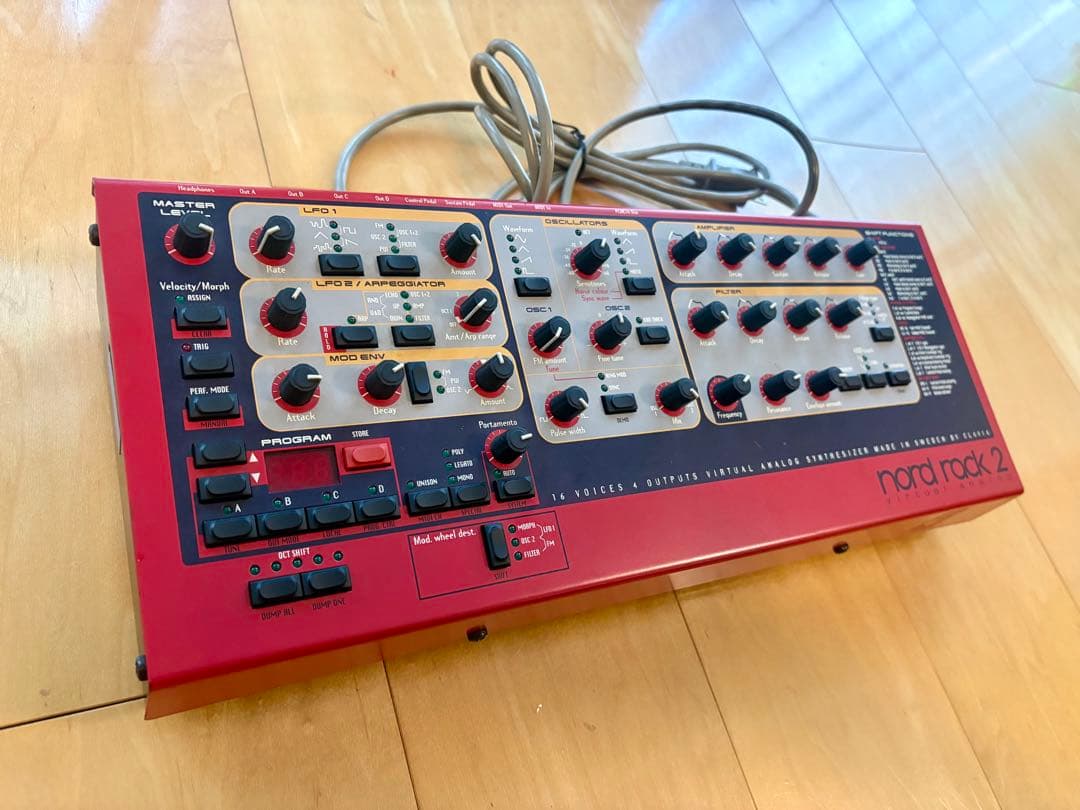 Nord Lead 2 ノードリード2 スウェーデン バーチャルアナログシンセ