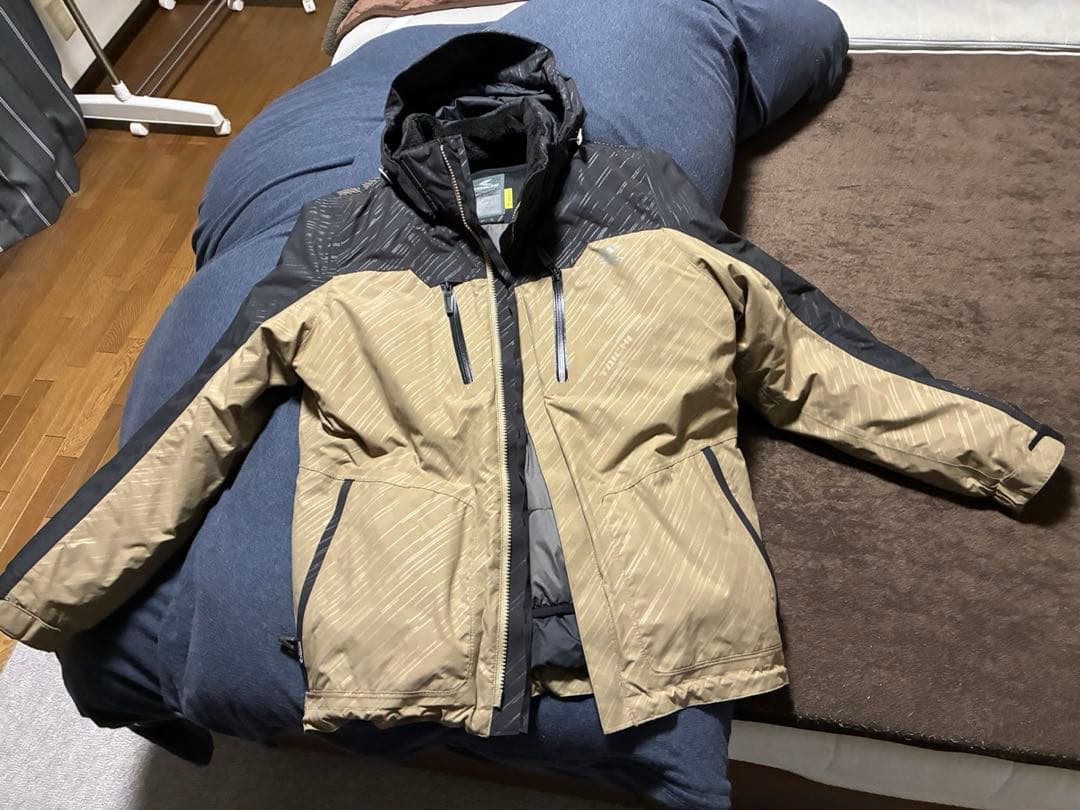 RSJ717 RS タイチ モトレック ウィンターパーカー Lサイズ 黒ベージュ