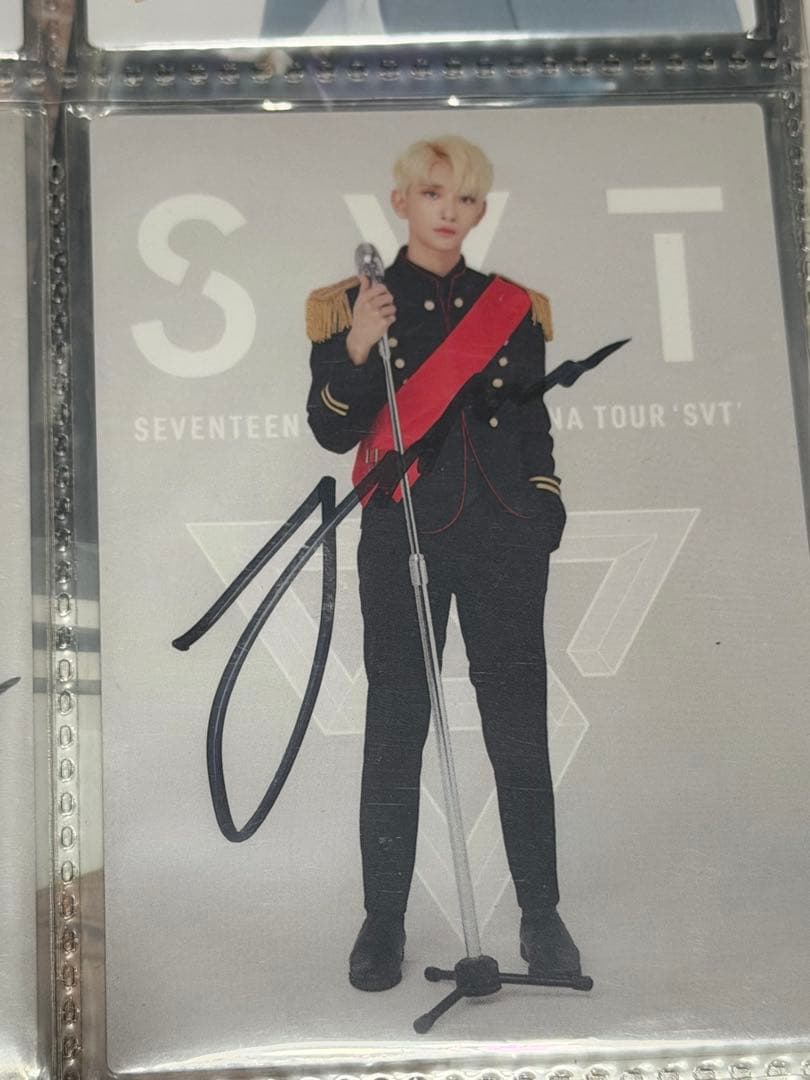 SEVENTEEN ジョシュア　直筆サイン　トレカ SEVENTEEN ジョシュア サイン アメリカ限定 アルバムFMLトレカセット