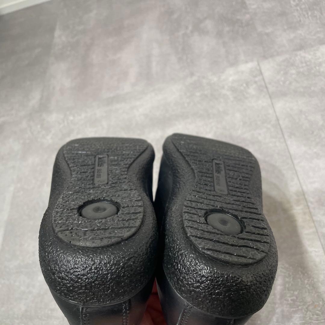 アキレス ソルボ C531 ブラック　24.5cm EEE 健康 本革 牛革