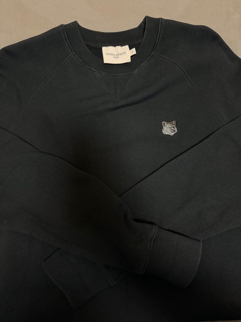 MAISON KITSUNÉ ブラック トレーナー M メゾンキツネ MAISON KITSUNE（メゾン キツネ） トレーナー MW00315KM0321