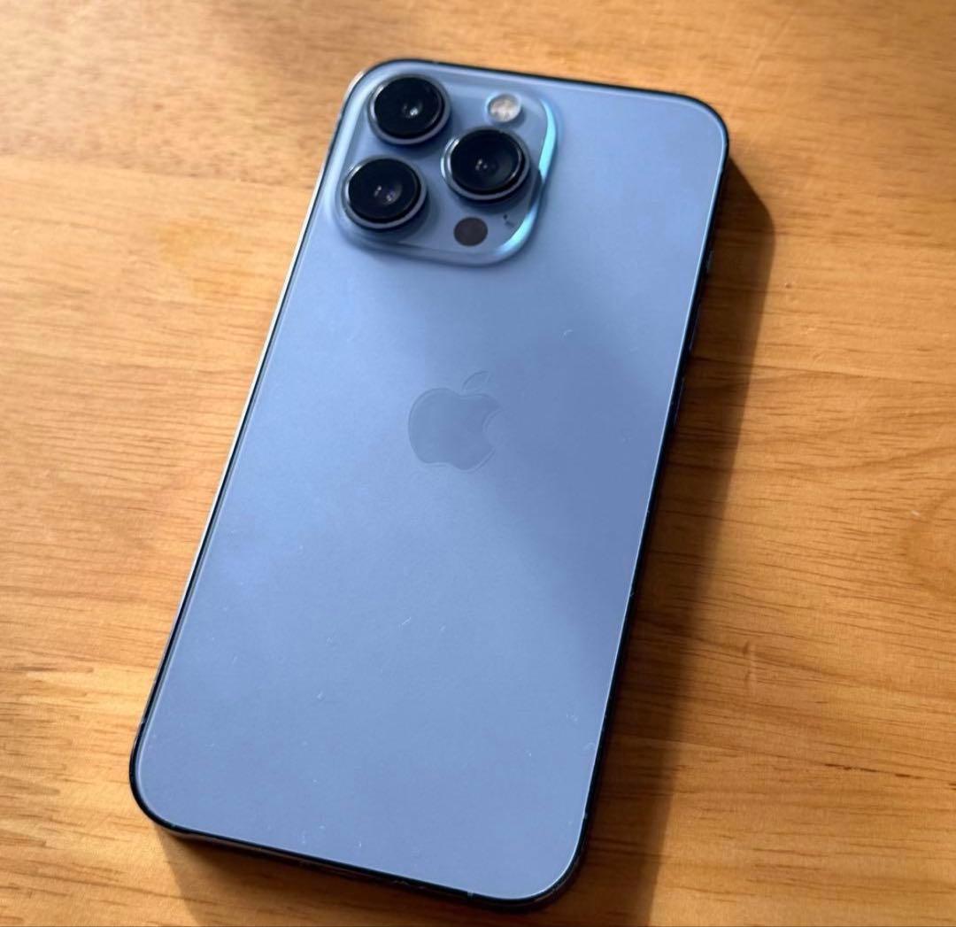 iPhone13Pro 512GB シエラブルー バッテリー最大容量100% - メルカリ
