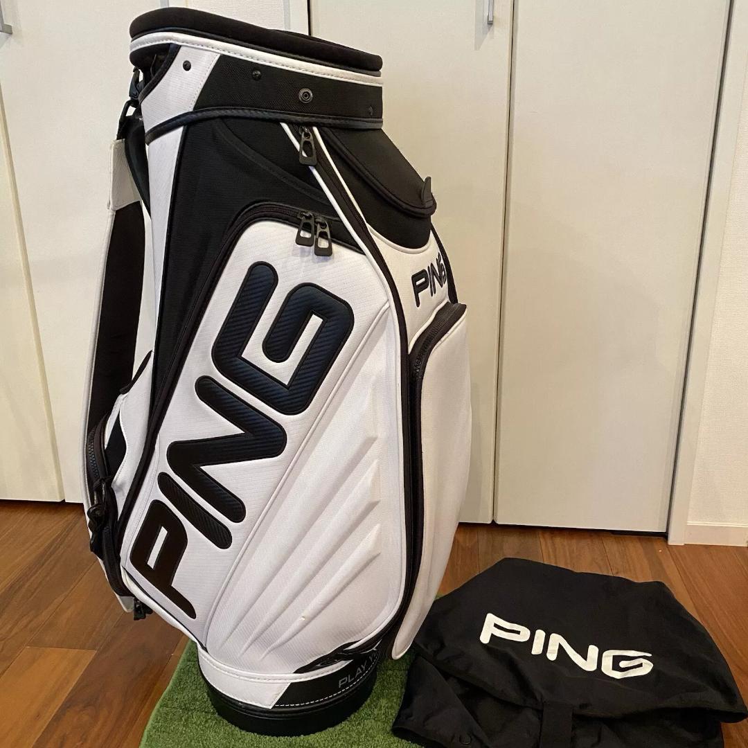 PNG ピン アスリート ツアーモデル ゴルフバッグ キャディ スタッフバッグ
