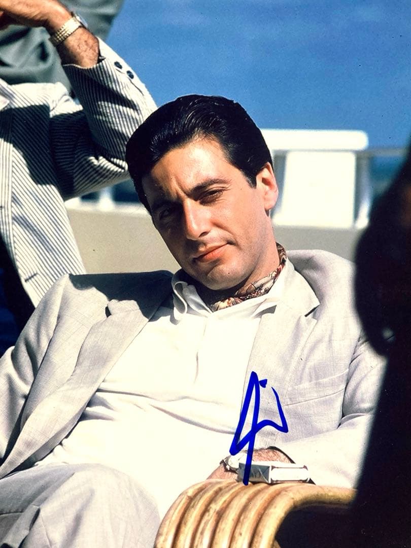 アル・パチーノ直筆サイン入り大型写真…Al Pacino - メルカリ