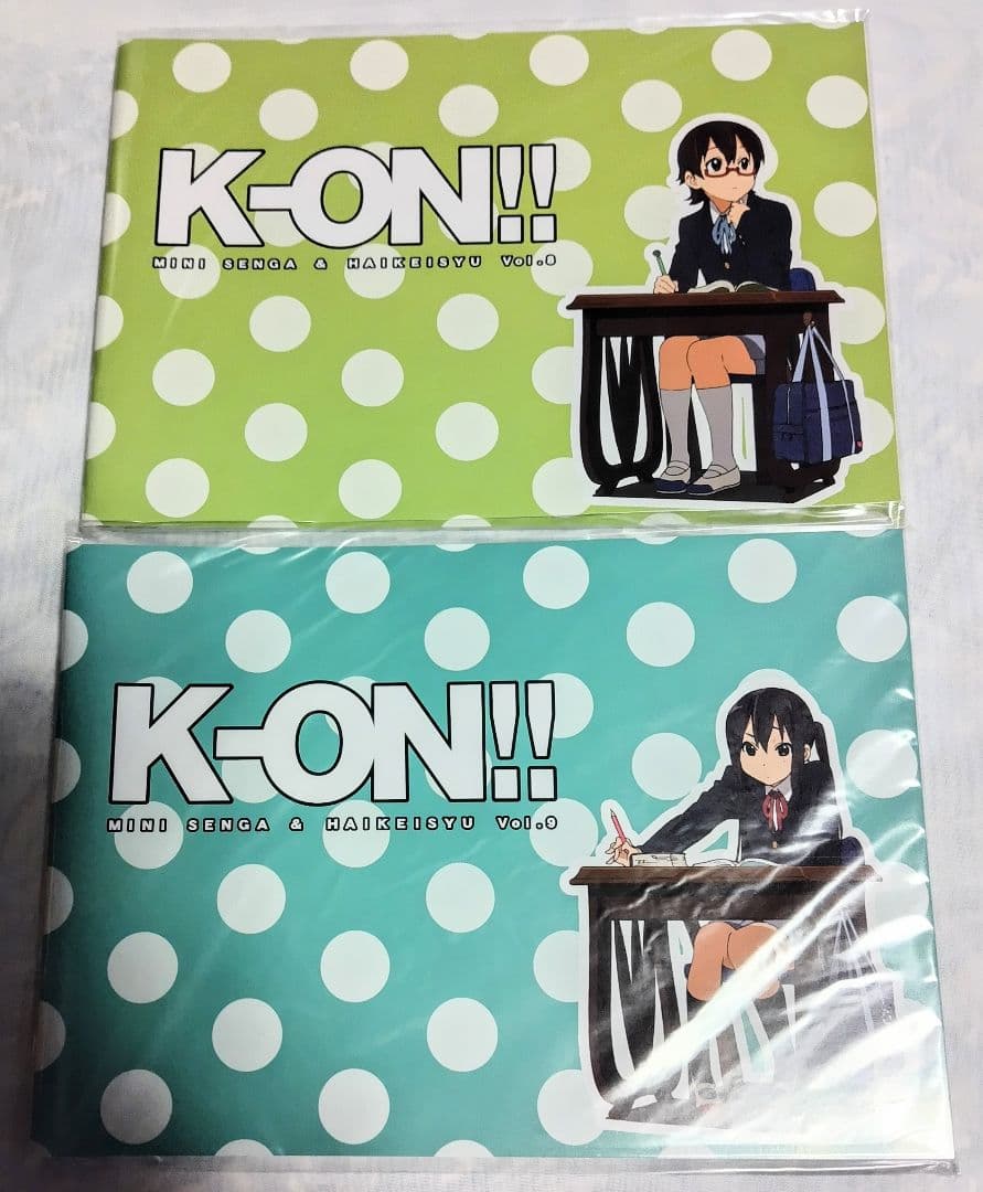 けいおん 1期2期 mini線画&背景集 新品コンプリートセット 非売品