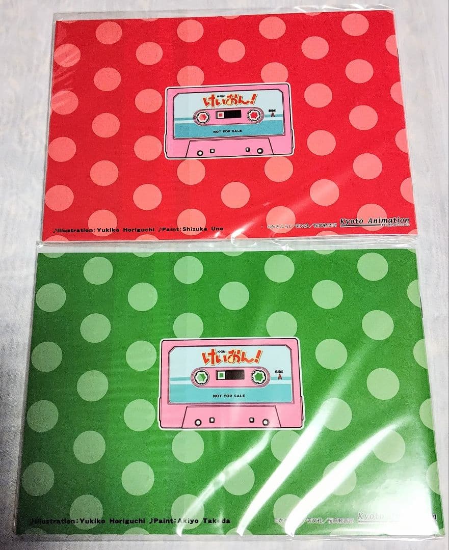 けいおん 1期2期 mini線画&背景集 新品コンプリートセット 非売品