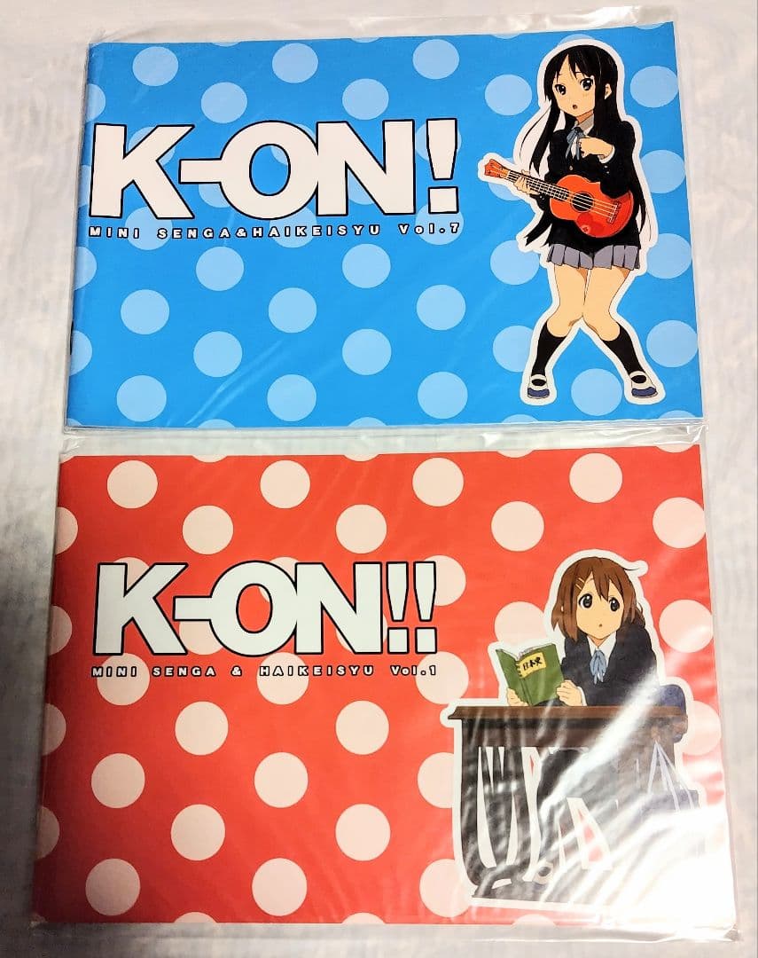 けいおん 1期2期 mini線画&背景集 新品コンプリートセット 非売品