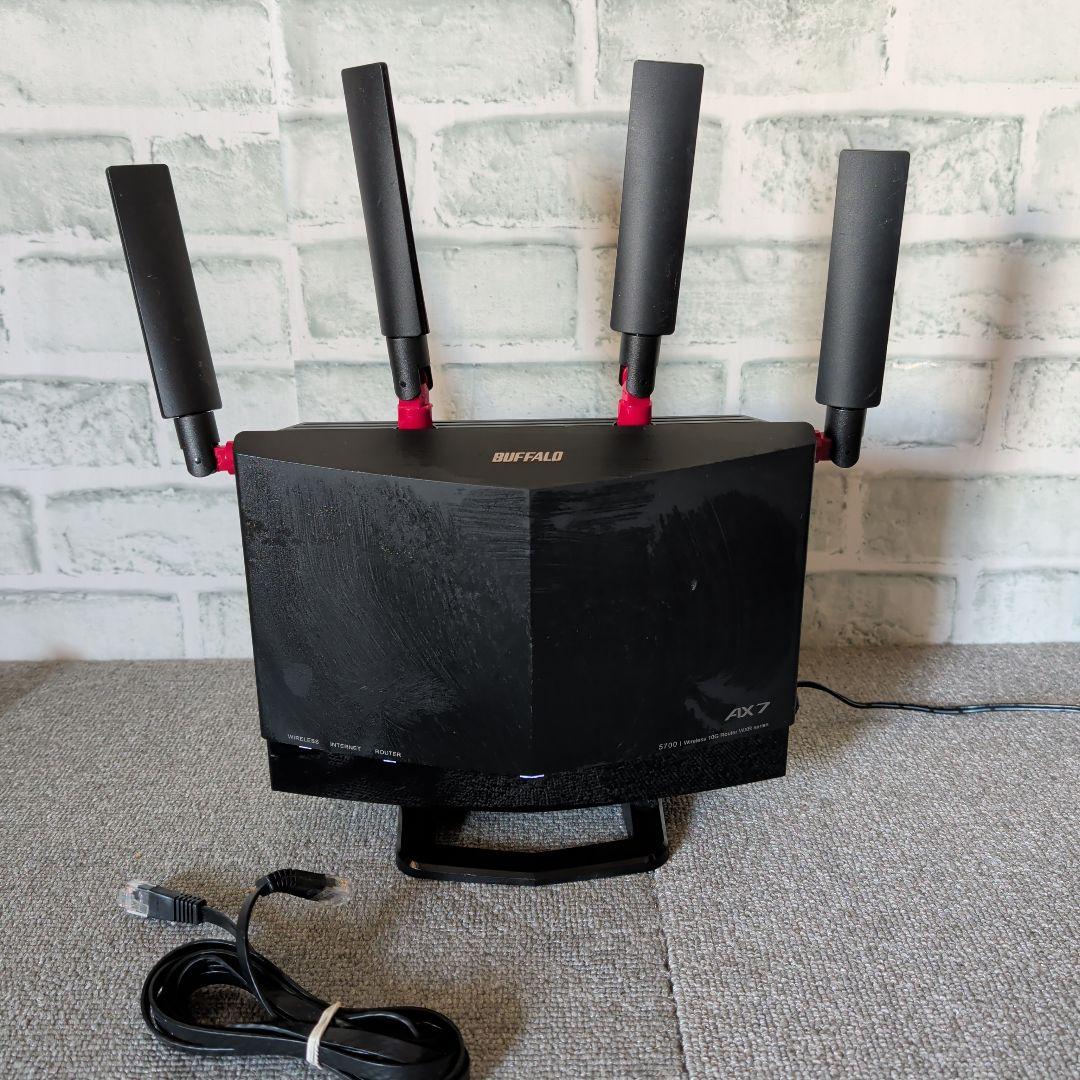 BUFFALO バッファロー WXR-5700AX7S 無線LANルーター - メルカリ
