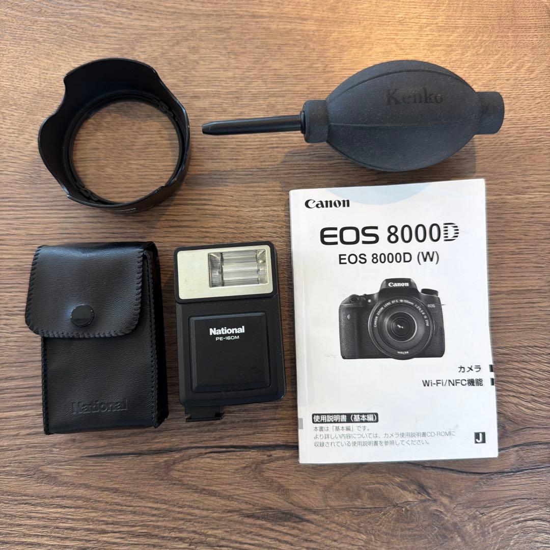 ココ様専用【お値下げ】Canon EOS 8000D 本体レンズ3本セット - メルカリ