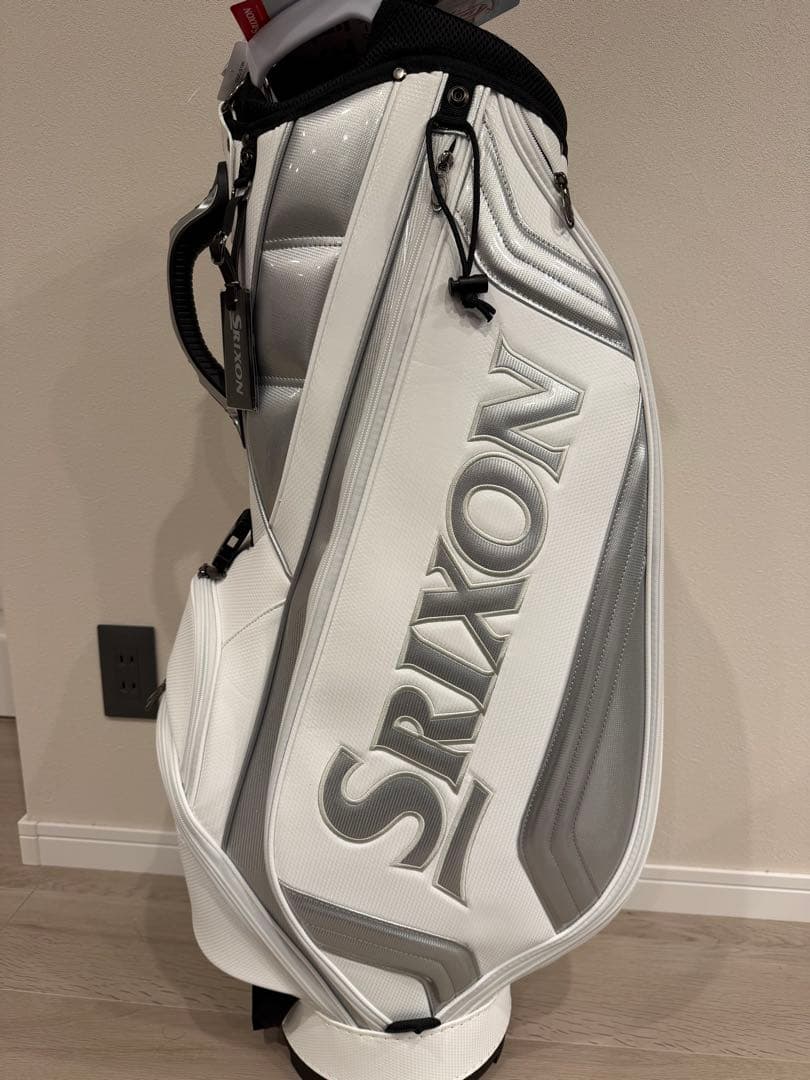Srixon ゴルフバッグ ホワイト　ggc-s166 SRIXON スリクソン ゴルフ キャディバッグ GGC-S166 : カスカワ