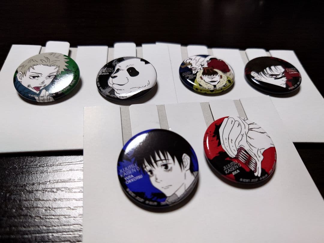 呪術廻戦 一番くじ ～5th anniversary～ L賞 缶バッチセット - メルカリ