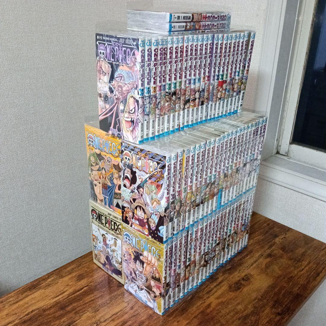 ワンピース 全113巻 全巻 全巻セットオマケ付き 漫画 ◎全巻◎ワンピース 全巻セット/おまけ/113巻/ONEPIECE/漫画 - メルカリ