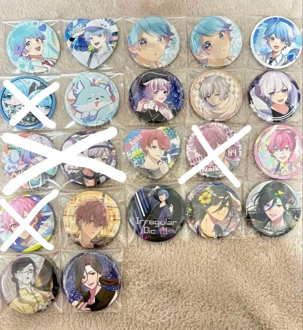 いれいす 缶バッジ まとめ売り りうら hotoke 初兎 ないこ If 悠佑