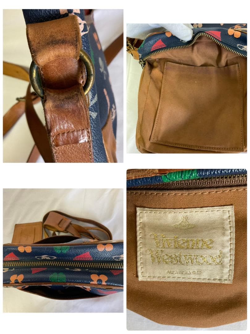 Vivienne Westwood ショルダーバッグ ペイガンモノグラム柄 廃盤