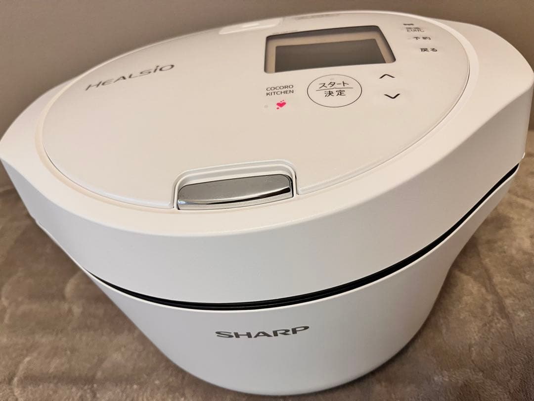 【美品】SHARP ヘルシオ ホットクック 1.6L KN-HW16G