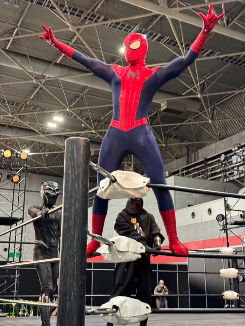 高クオリティ スパイダーマン コスチューム シェルマスクセット - メルカリ