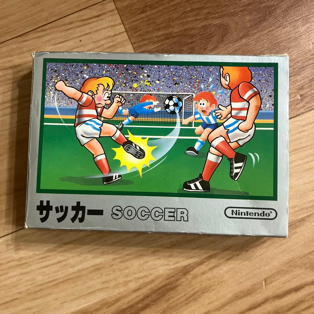 Nintendo サッカー ファミコンソフト 説明書付 - メルカリ