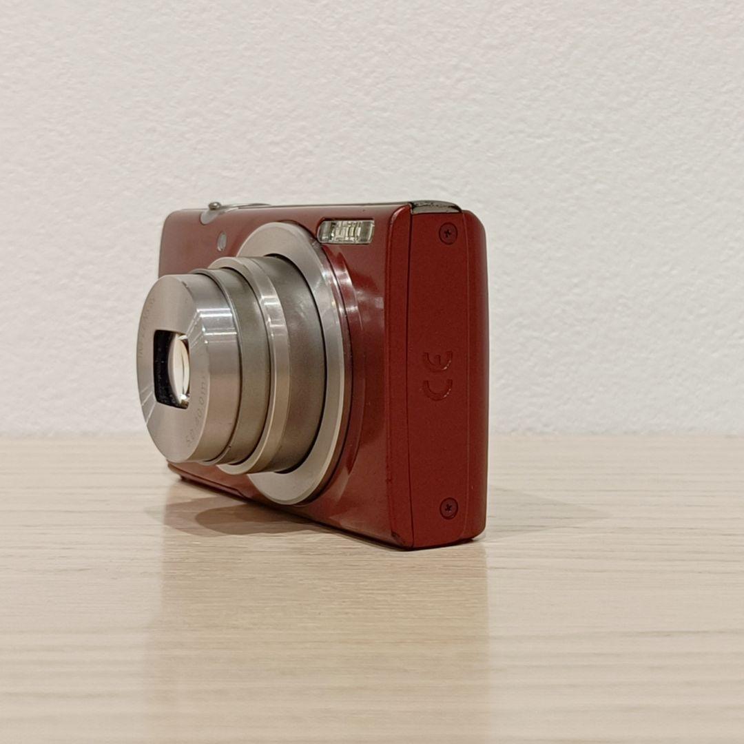 動作確認済 Canon キャノン IXY200 レッド デジカメ 充電器