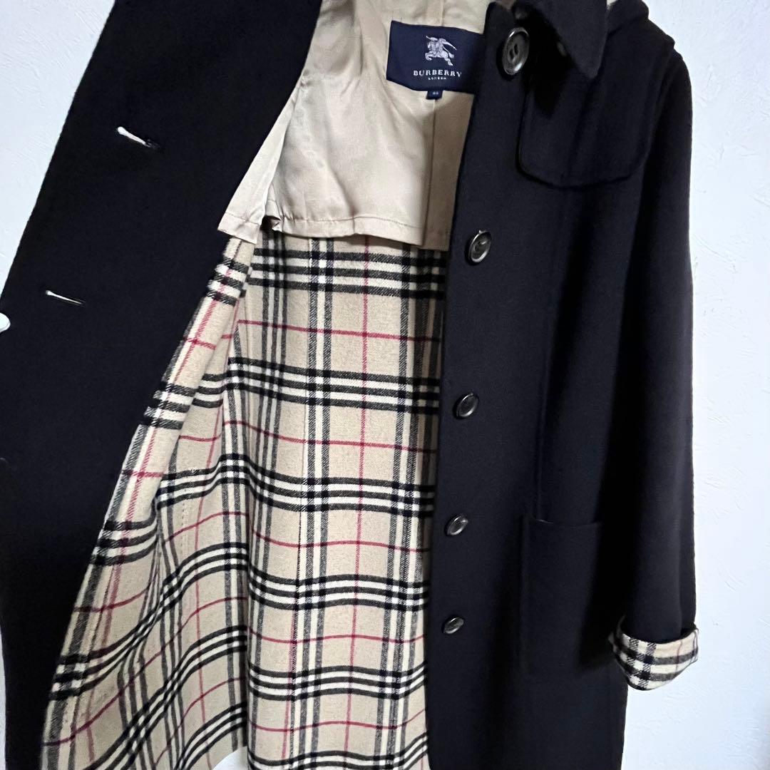 G.K.of.Qoo 様専用✨BURBERRY ウールコート ブラック 44 - メルカリ