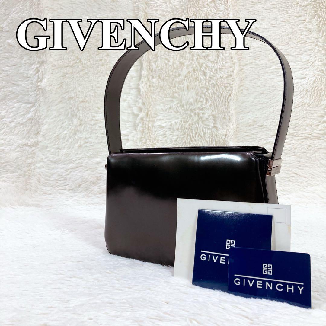 【美品】GIVENCHY ジバンシィ パテントレザー ハンドバッグ GIVENCHY（ジバンシィ） GIVENCHY PTIT VOYOU プティ ヴォワイユー