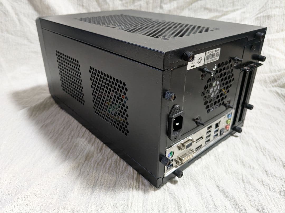 キューブ型Mini-ITX自作PC Core i5-4570S