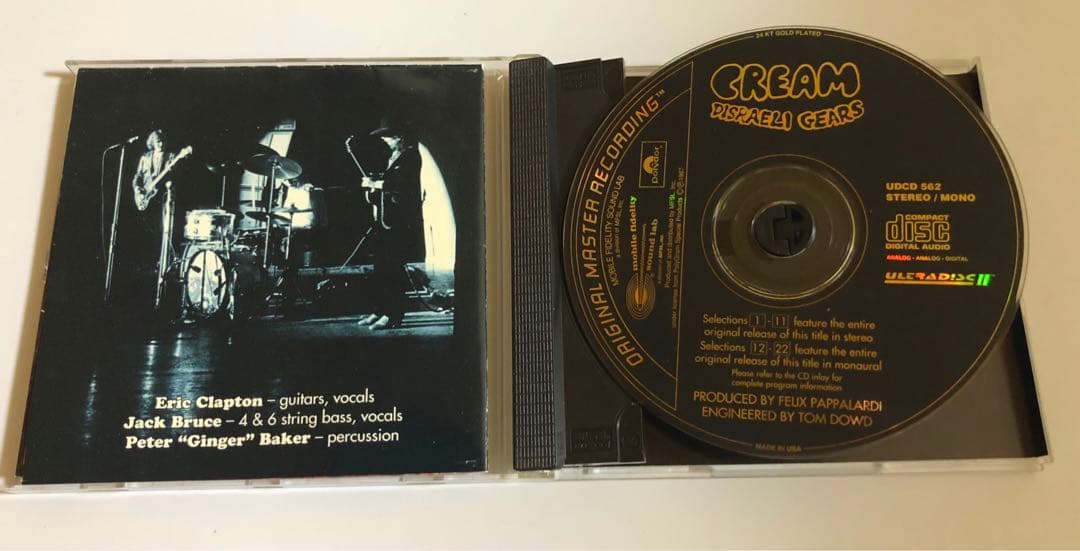 モービルフィデリティー盤CD】クリーム カラフル・クリーム モノ