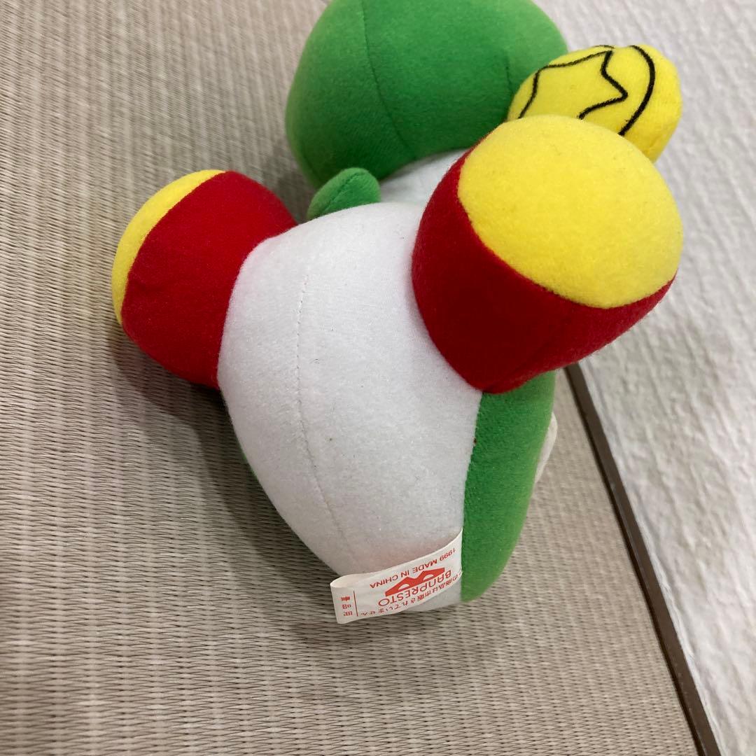 1998年 稀少 美品 マリオパーティ ヨッシー ぬいぐるみ とるとる