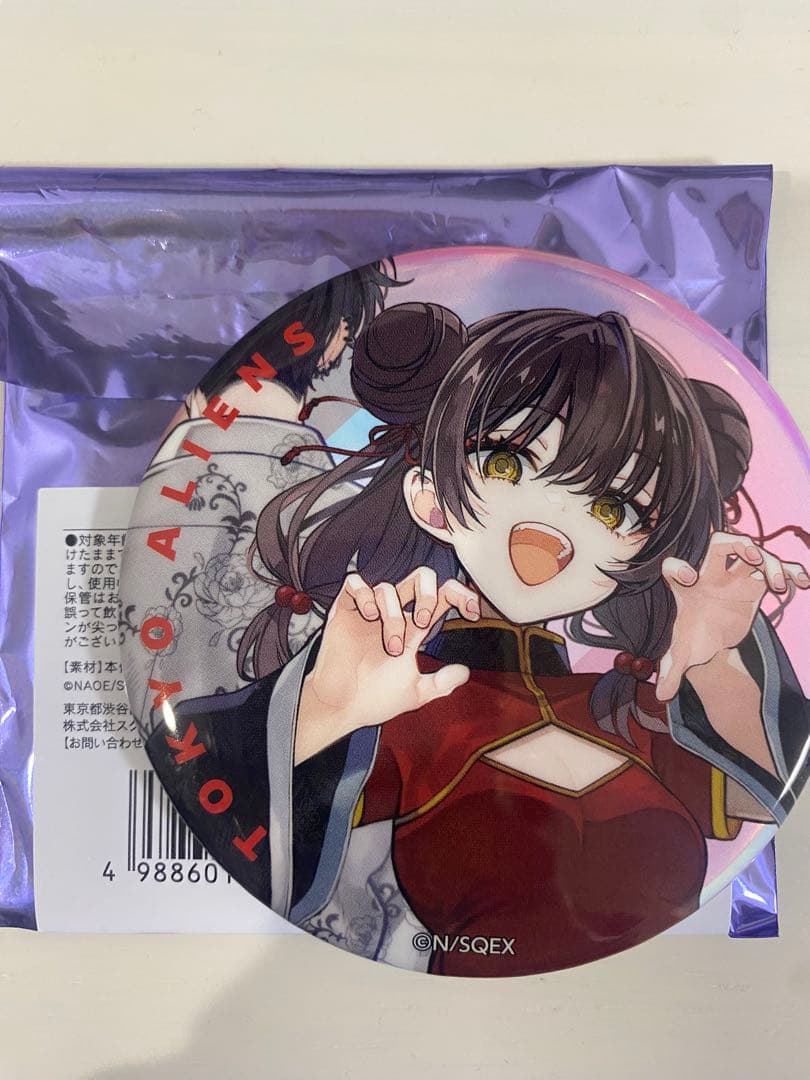 東京エイリアンズ オーロラ缶バッジ 明明 - メルカリ