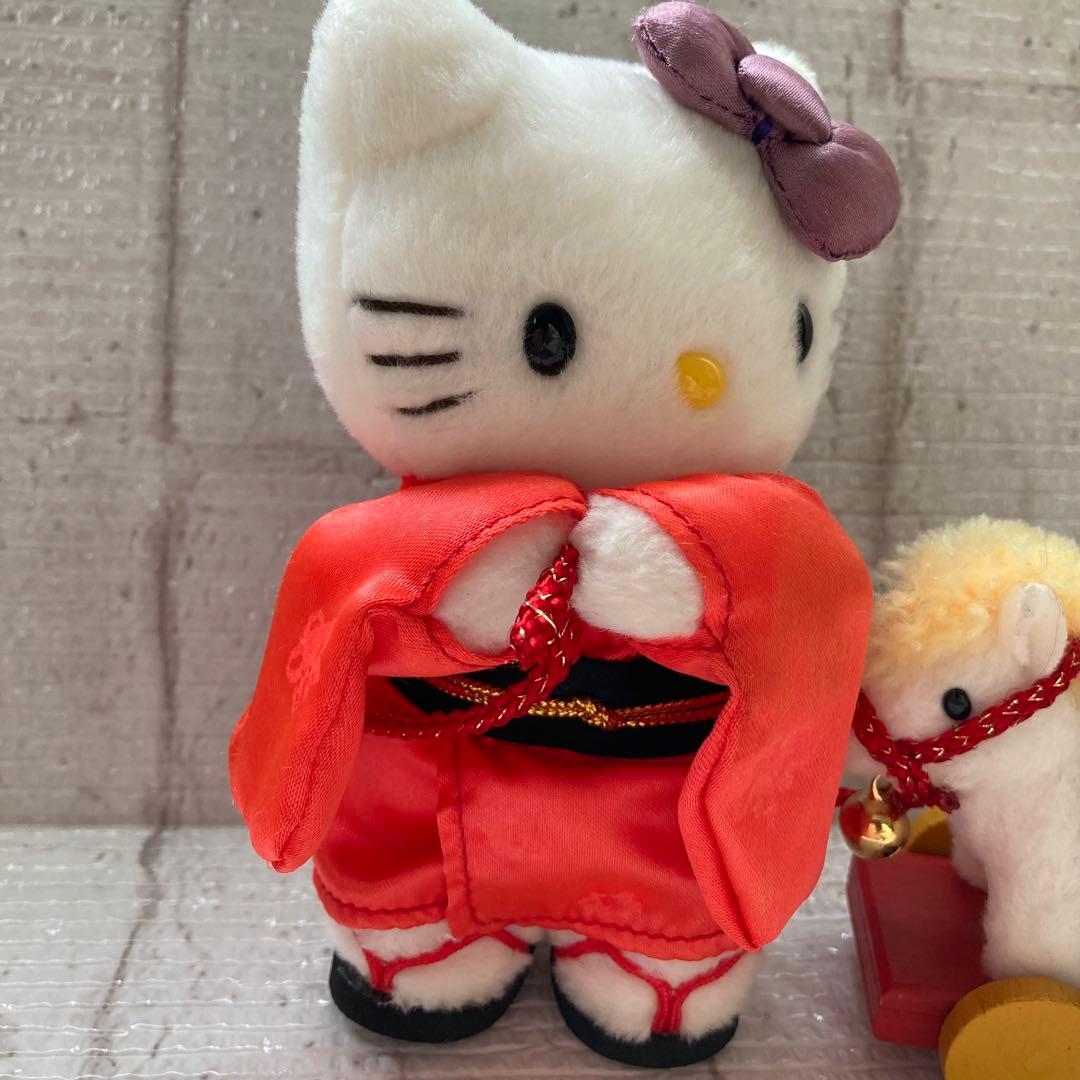 激レア❤️レトロ❤️ハローキティ 正月干支 2002年 午年 ぬいぐるみ
