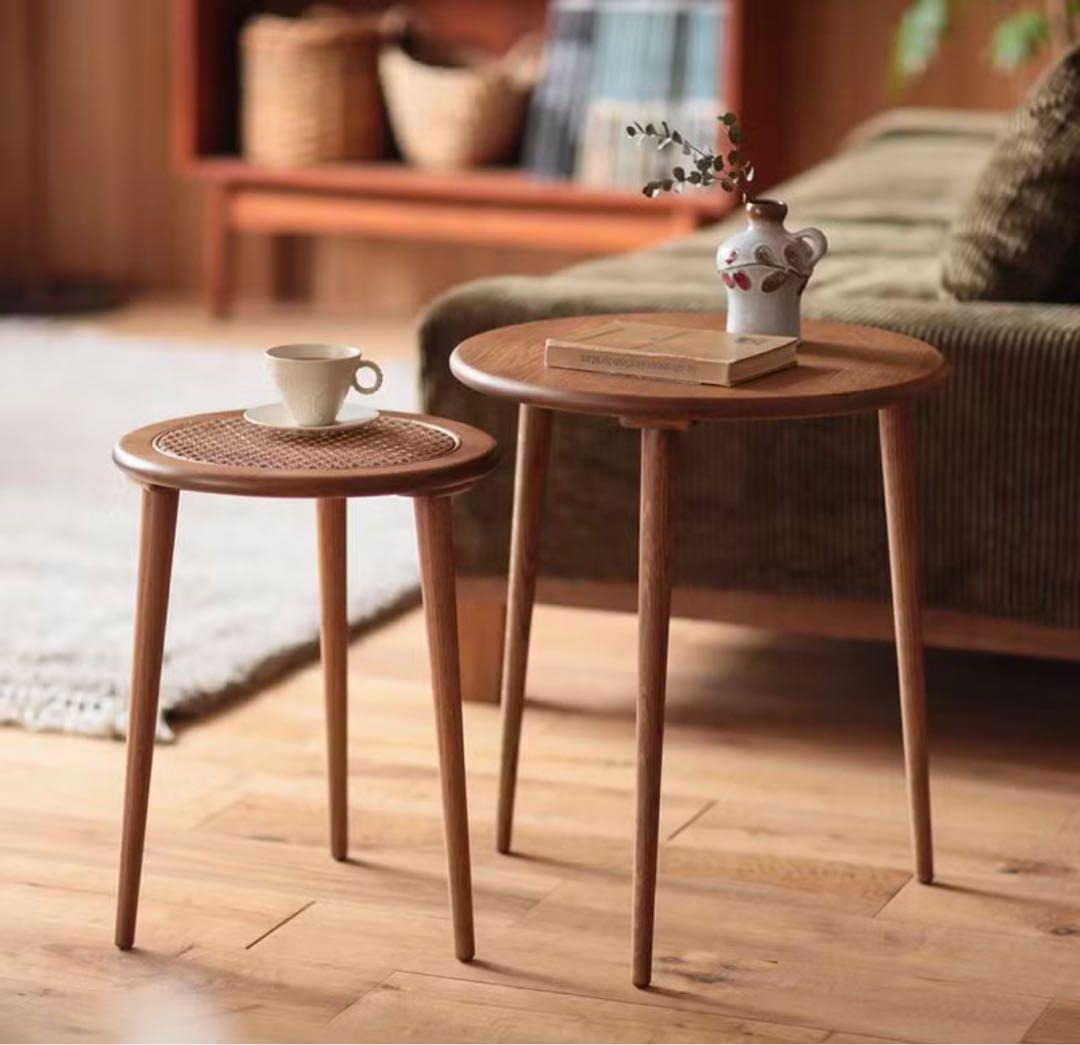 Re:CENO product｜ネストテーブル RattanMix／ブラウン ネストテーブル RattanMix／RD ｜家具・インテリア通販 Re:CENO(リセノ)