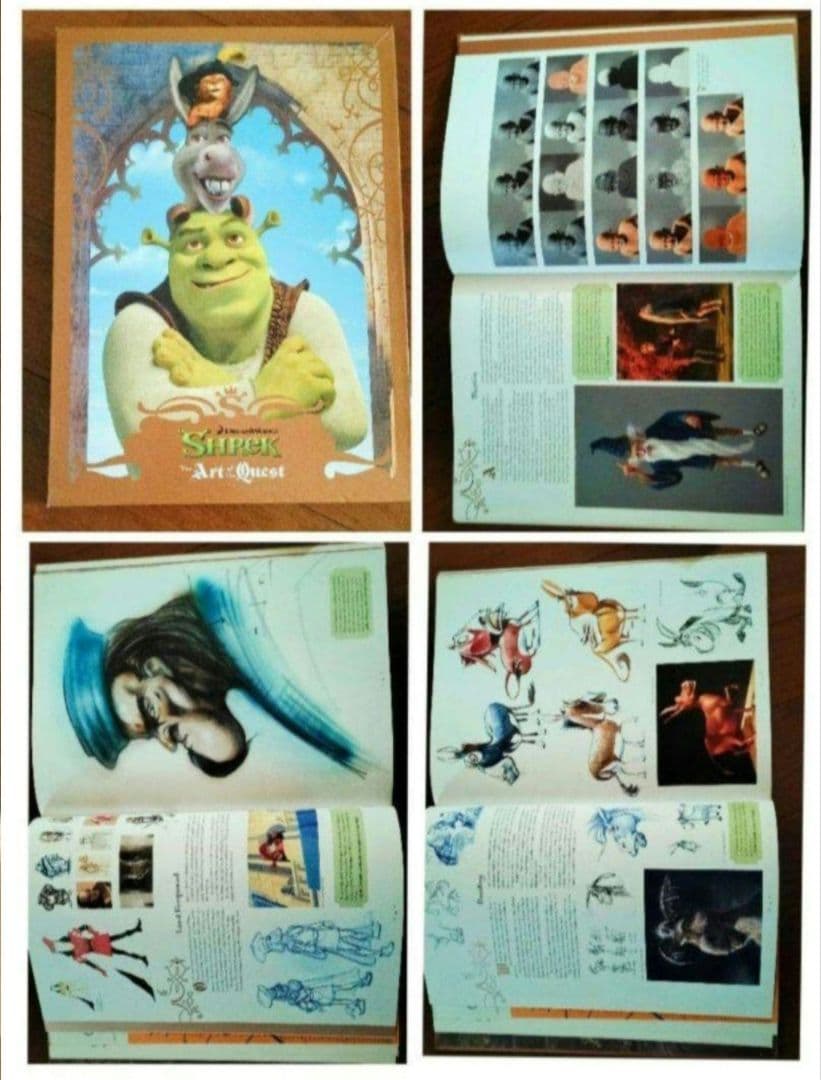 野生の島のロズの制作社会 アートブック シュレック設定資料集 長