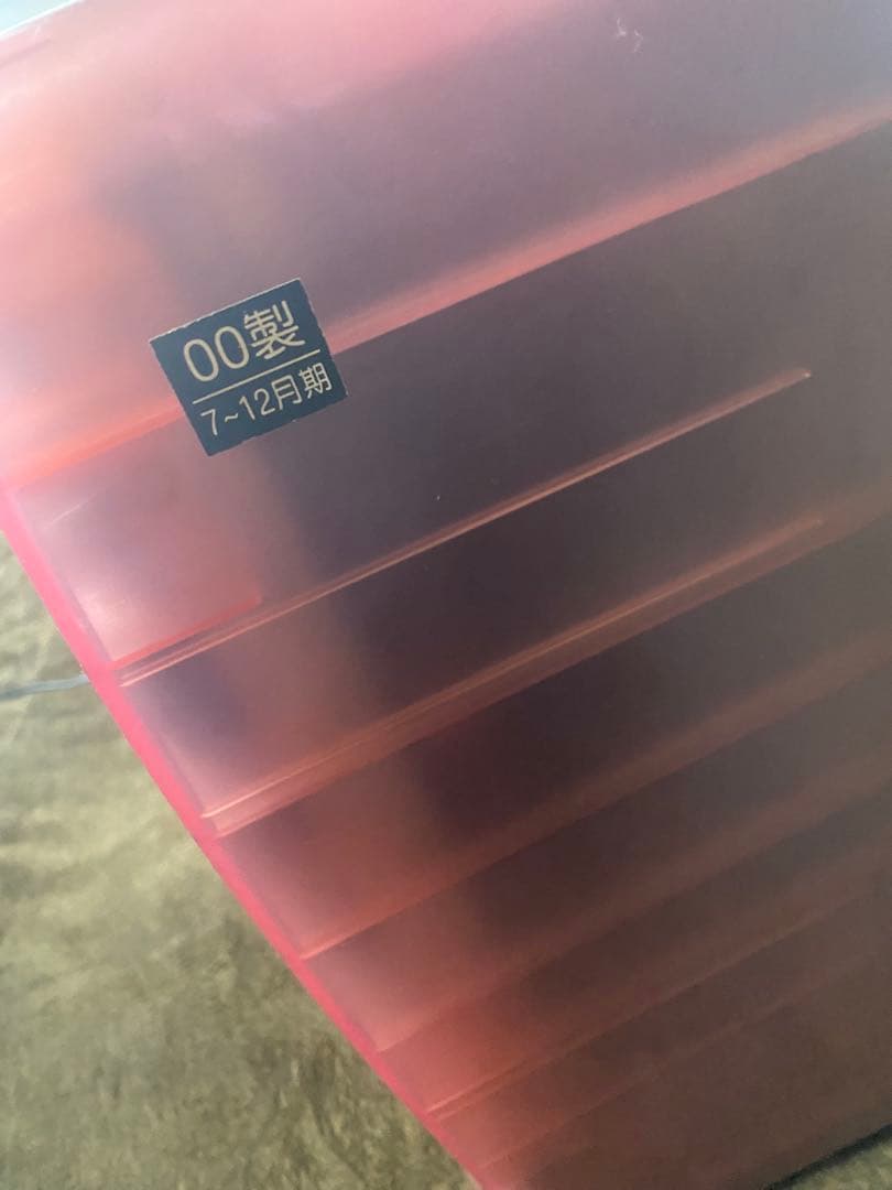 ブラウン管テレビ VHS レトロ ピンク スケルトン