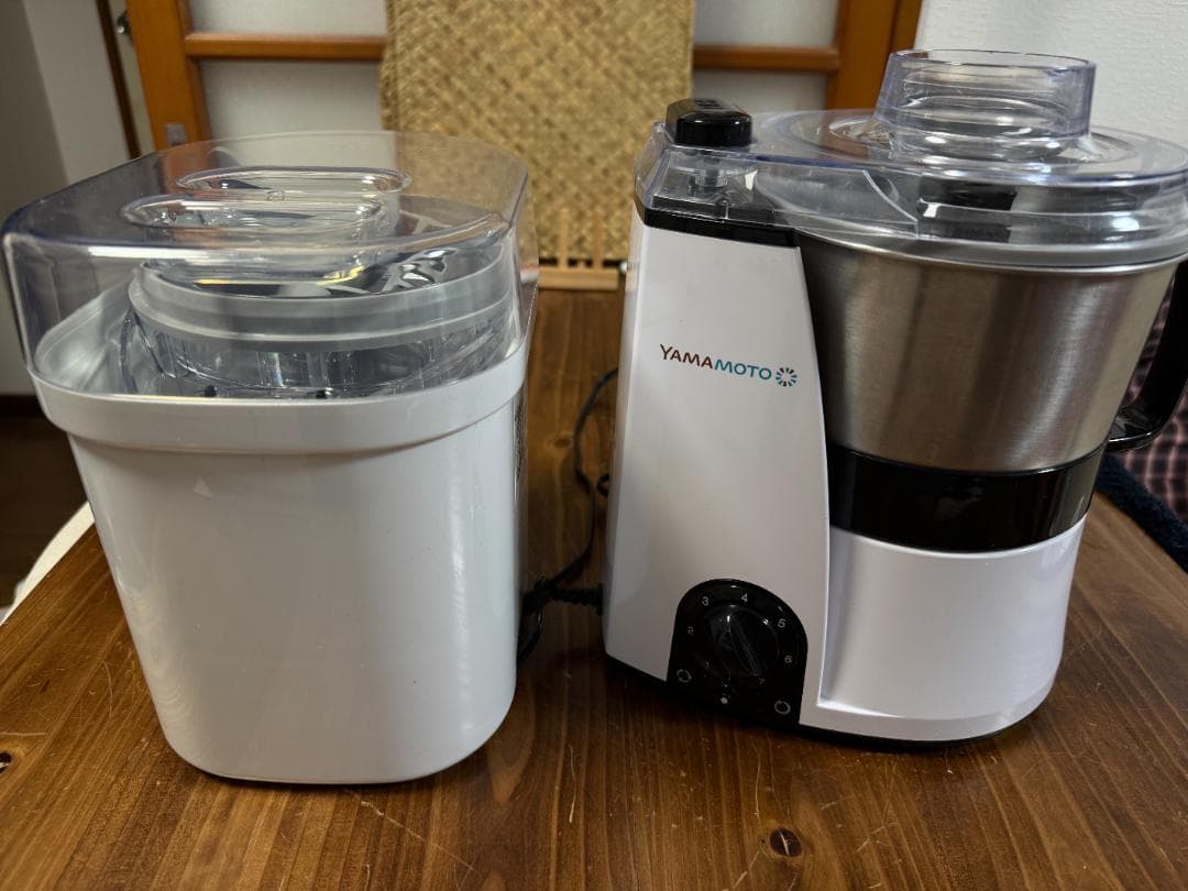 山本電気 YE-MM41W WHITE / スライサーキットMB-S17C 山本電気 YE-MM41W(ホワイト) マルチフードプロセッサー MasterCut 無