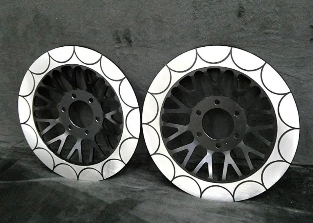 新品. GS400.33π.ダブルディスク.バフ.トレンチカット.wディスク 楽天市場】GS400 トレンチカット ディスクローター 2枚 黒 : カスタム