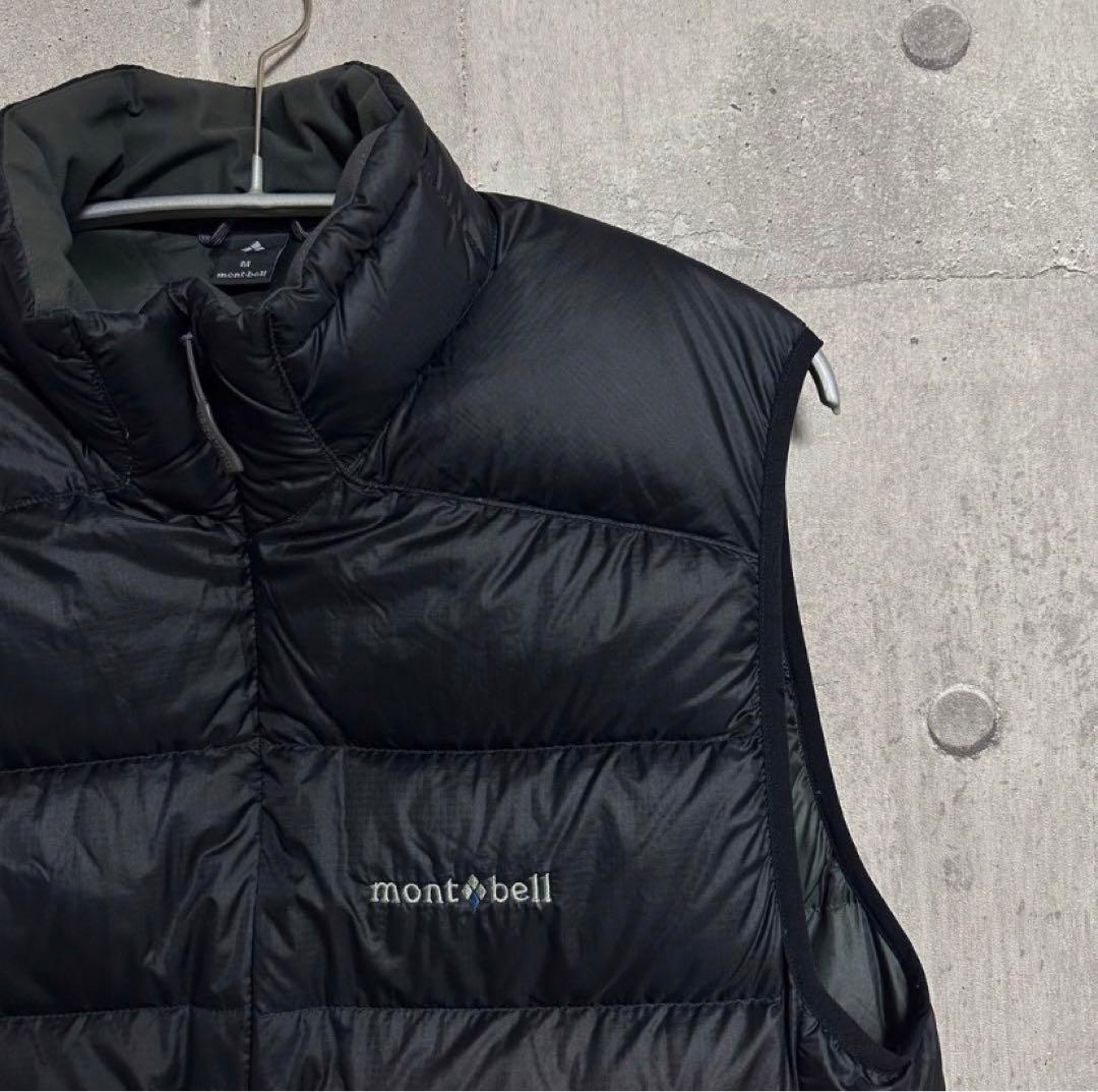 mont-bell モンベル ライトアルパインダウンベスト ブラック 黒 S